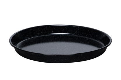 Obrázok pre výrobcu Smaltovaná forma na pizzu - 32 cm - čierna