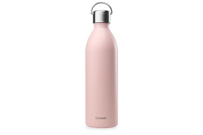 Obrázok pre výrobcu Termo fľaša Qwetch "Active" - 1000ml - pastelová ružová