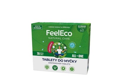 Obrázok pre výrobcu Feel Eco tablety do umývačky - 70ks
