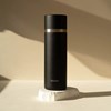 Termoska Qwetch s pohárom - 750ml - čierna