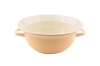 Smaltovaná misa s uchami - 28cm - žltá