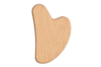 Obrázok pre výrobcu Drevená pomôcka na Gua Sha masáž - tvár