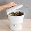 Smaltované univerzálne vedierko - 3,5 l - žlté
