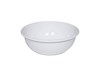 Smaltovaná miska - 18cm - biela