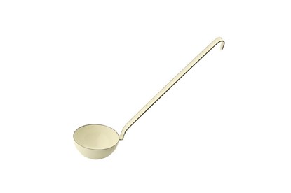 Obrázok pre výrobcu Smaltovaná naberačka - 8 cm - svetložltá
