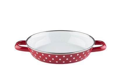 Obrázok pre výrobcu Smaltovaná panvica na vajíčka - 20cm - rôzne farby