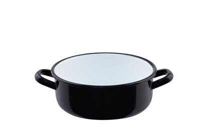 Obrázok pre výrobcu Smaltovaný hrniec - 1l - čierny 