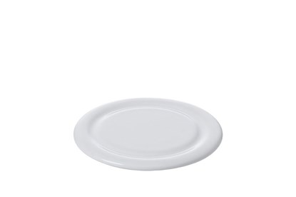 Obrázok pre výrobcu Smaltovaný vrchnák na misku - 12cm - biely