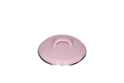 Obrázok pre výrobcu Smaltovaná pokrievka - 12cm - ružová