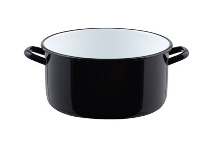 Obrázok pre výrobcu Smaltovaný hrniec - 12l - čierny