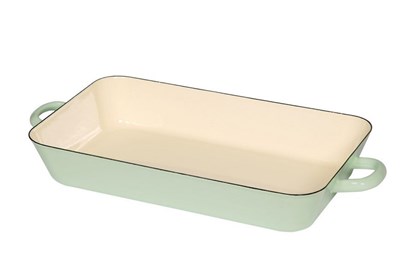 Obrázok pre výrobcu Smaltovaný pekáč - 37 x 22cm - zelený