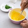Smaltovaná miska s uchami - 14 cm - ružová