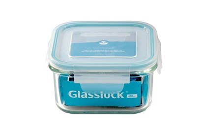 Obrázok pre výrobcu Sklenená štvorcová dóza Glasslock - 490ml