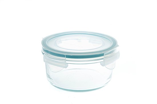 Sklenená okrúhla dóza Glasslock - 400 ml