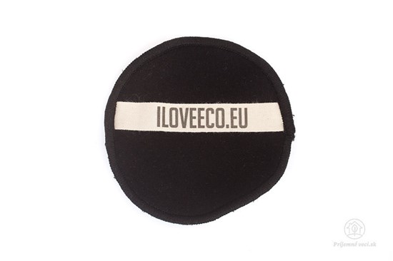Odličovací tampón Iloveeco - čierny - 5ks vo vrecku