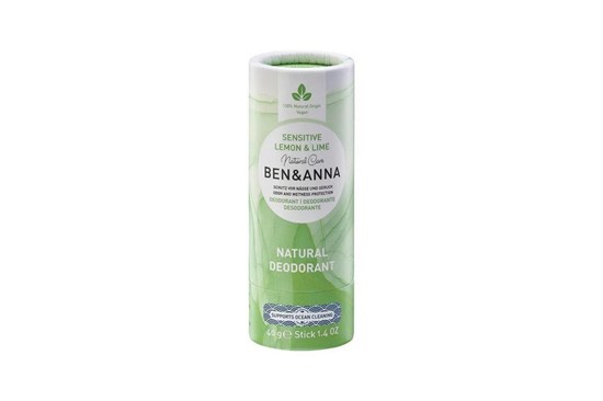 Prírodný dezodorant bez sódy BEN&ANNA - citrón a limetka - 40 g