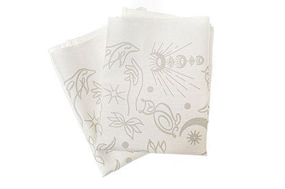 Obrázok pre výrobcu Utierka Natasha - biela - 2ks