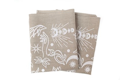 Obrázok pre výrobcu Utierka Natasha - prírodná - 2ks