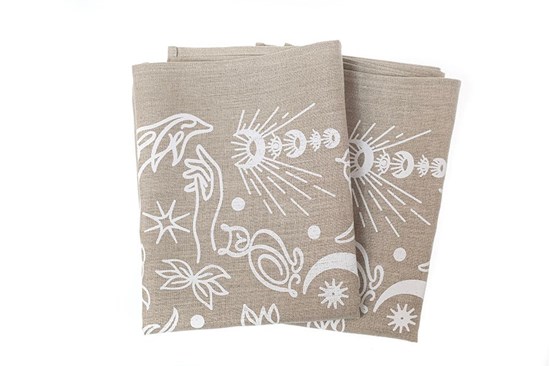 Utierka Natasha - prírodná - 2ks