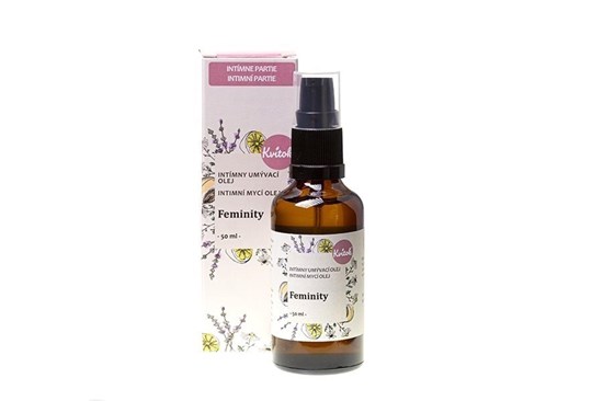 Intímny umývací olej Kvitok - Feminity - 50 ml