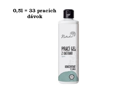 Prací gél Natasha - šport - 0,5 l