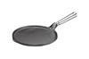 Liatinová panvica na palacinky s antikorovou rúčkou - 23 cm